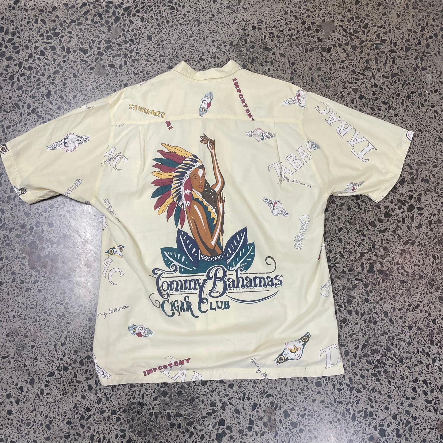 Vintage Tommy Bahama Cigar Club Shirt