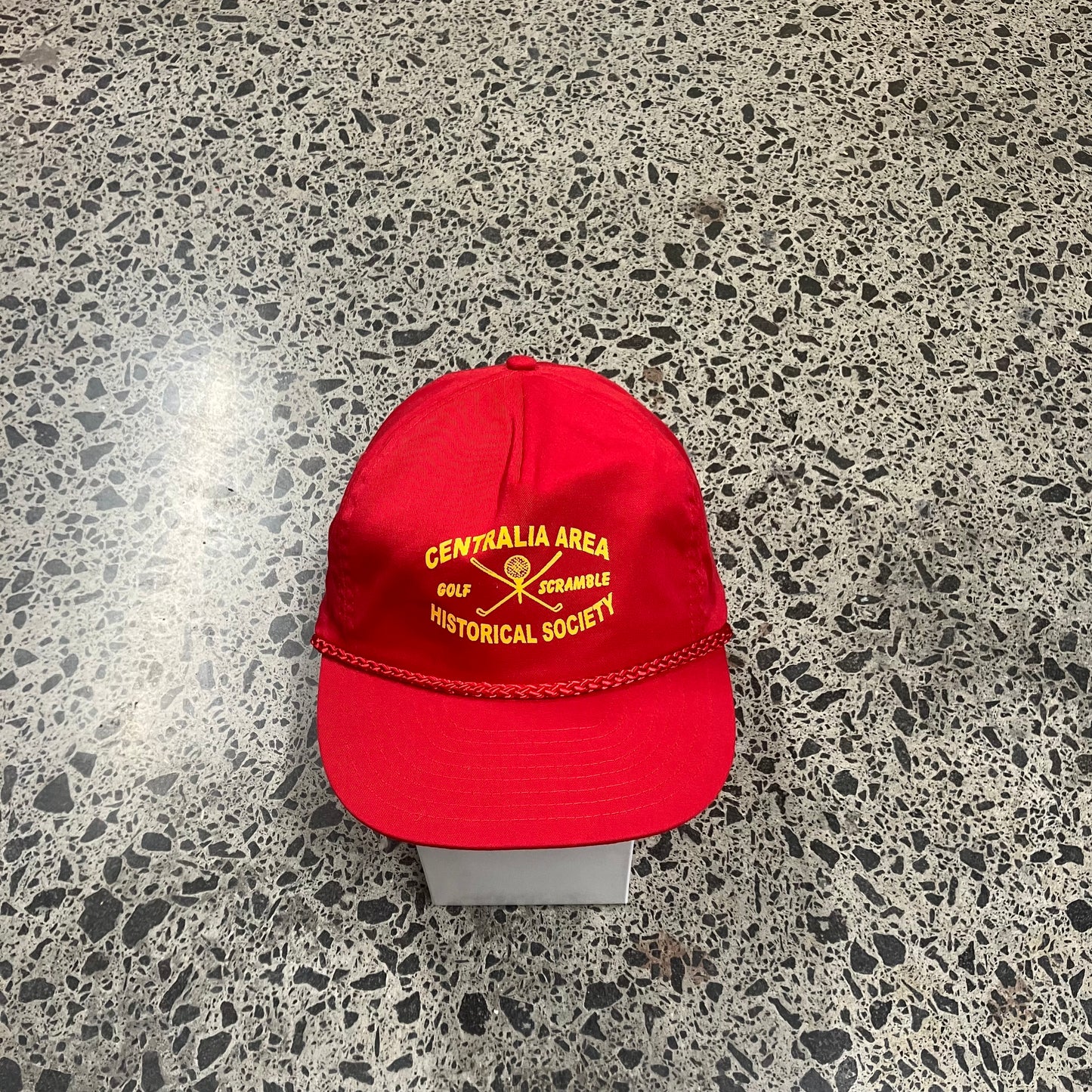 Vintage Golf Scramble Trucker Cap