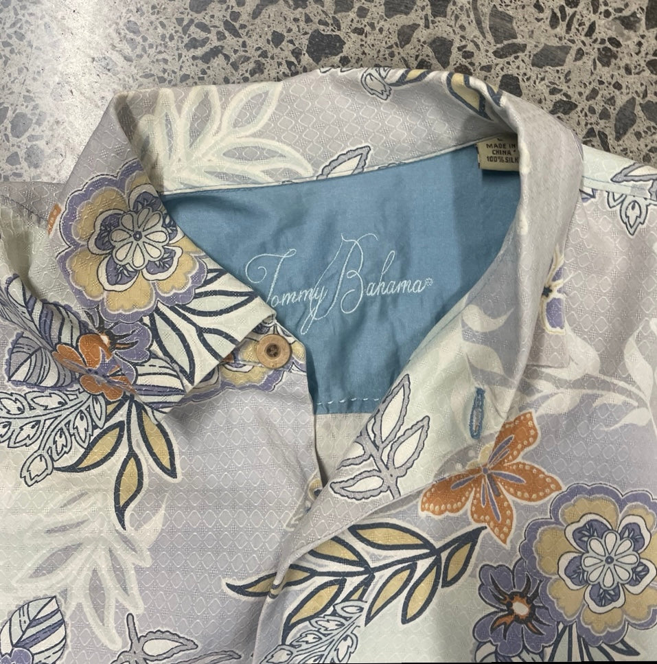 Vintage Tommy Bahama Silk Shirt