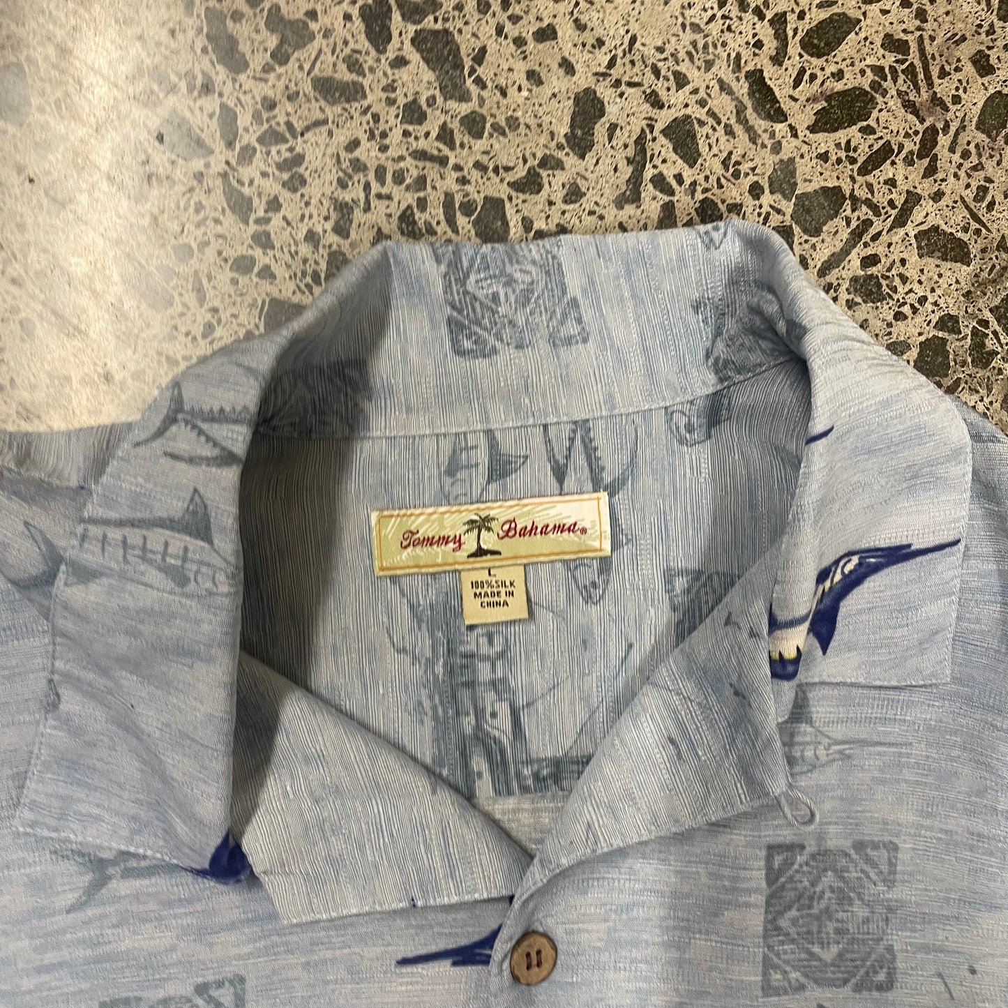 Vintage Tommy Bahama Silk Shirt