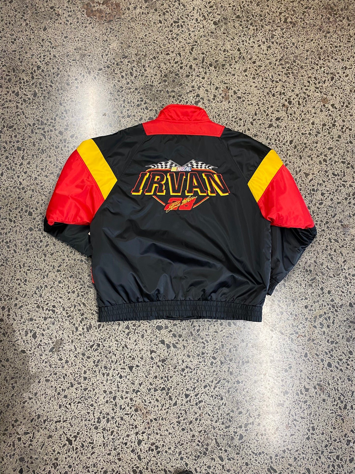 Vintage NASCAR Irvan Racing Jacket