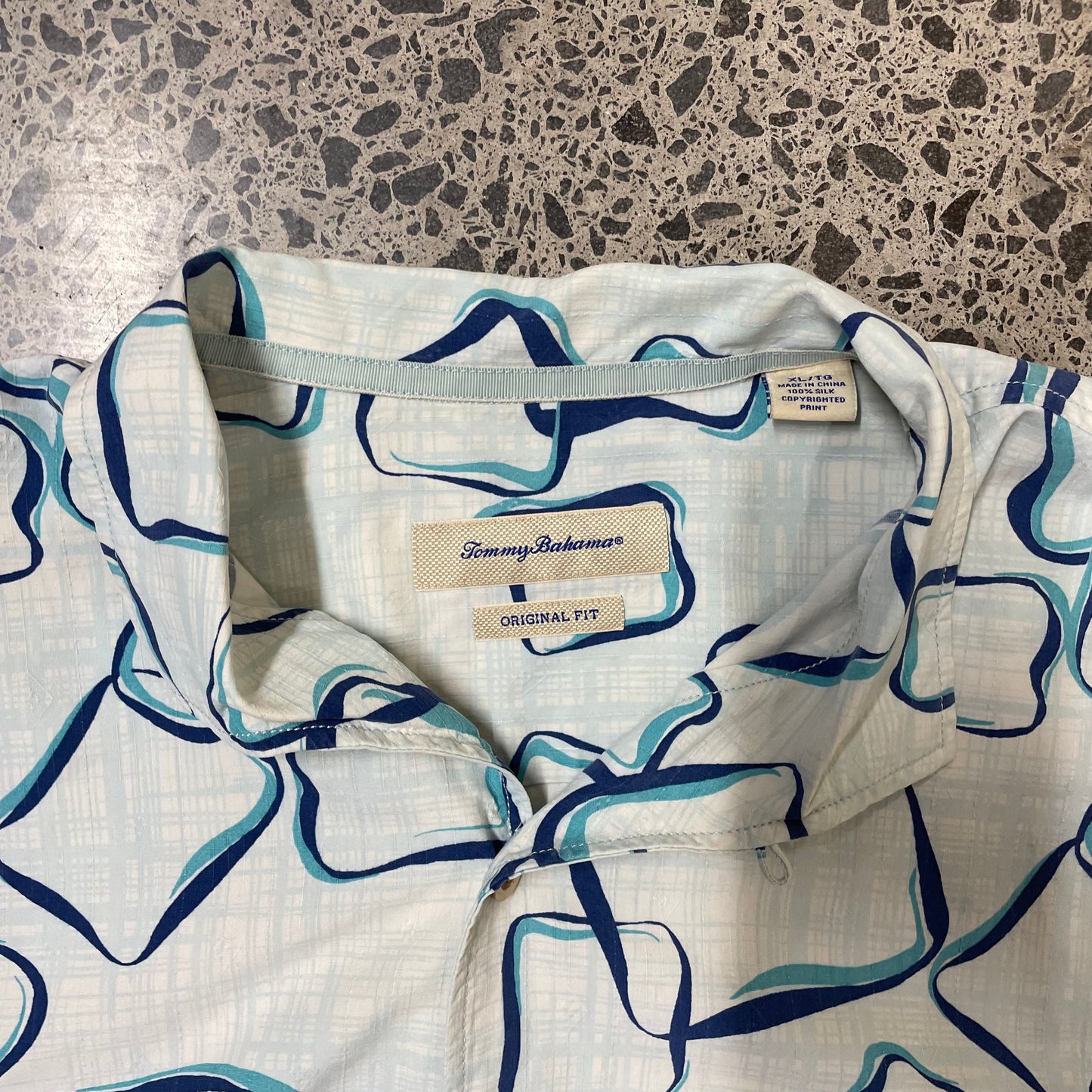 Vintage Tommy Bahama Silk Shirt