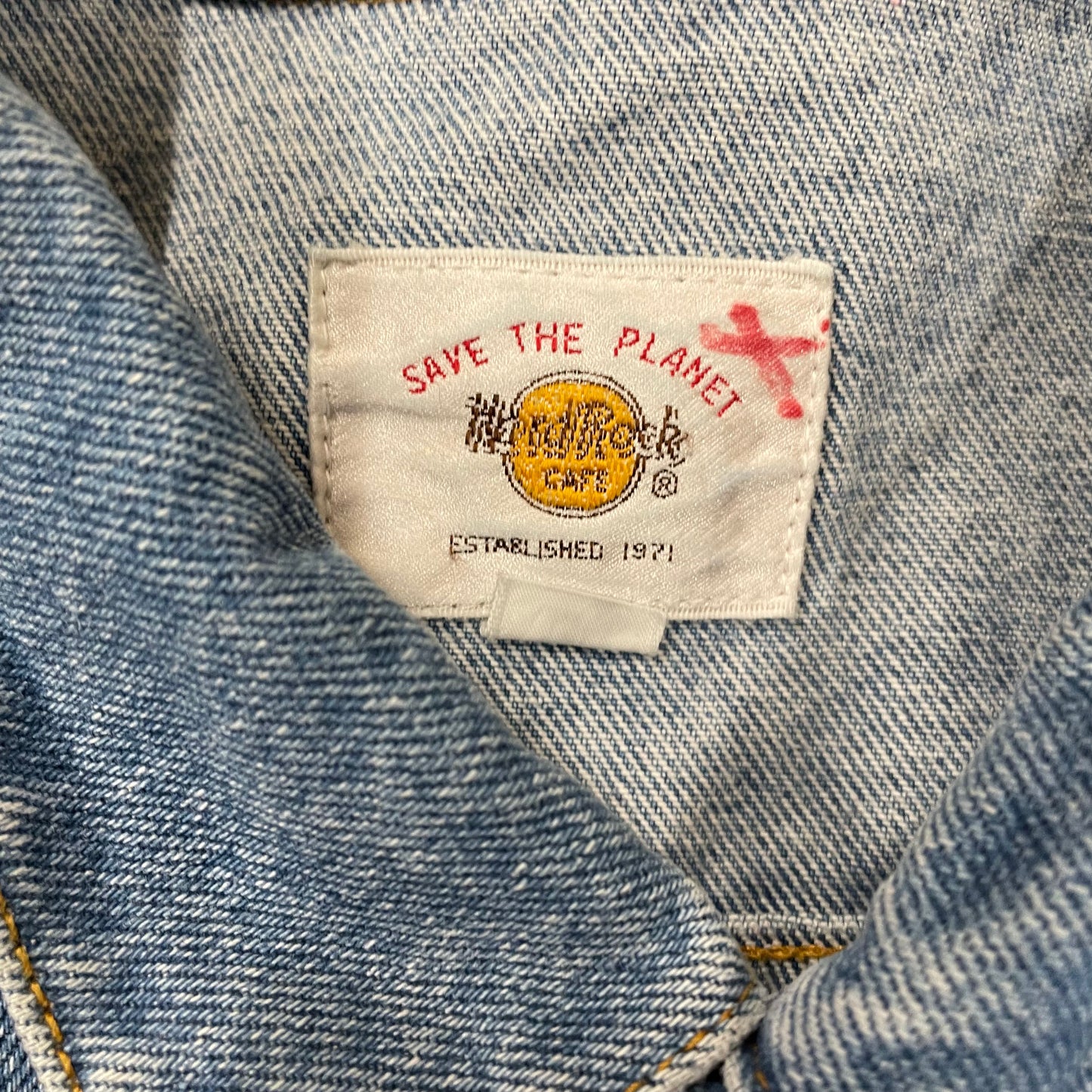 Vintage Hard Rock Cafe Denim Jacket