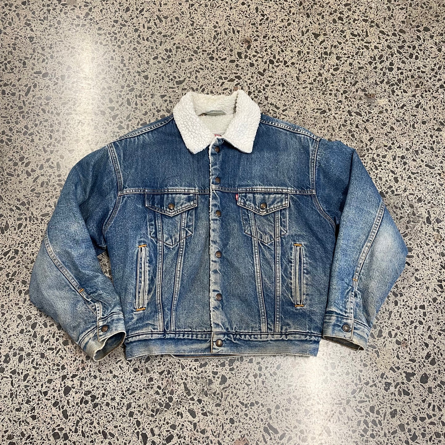 Vintage Levi’s Sherpa Denim Jacket