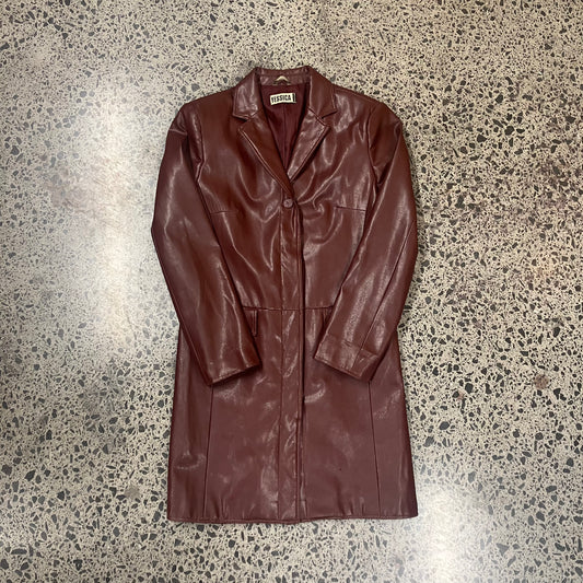 Vintage Yessica Leather Coat