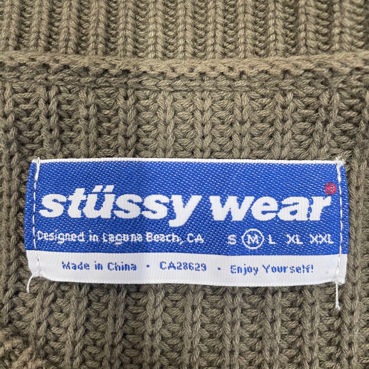 Vintage Stussy Wear Knit