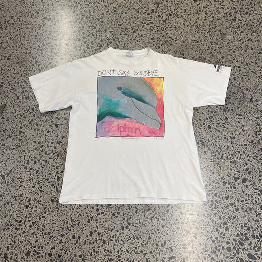 Vintage Dolphin Art Tee