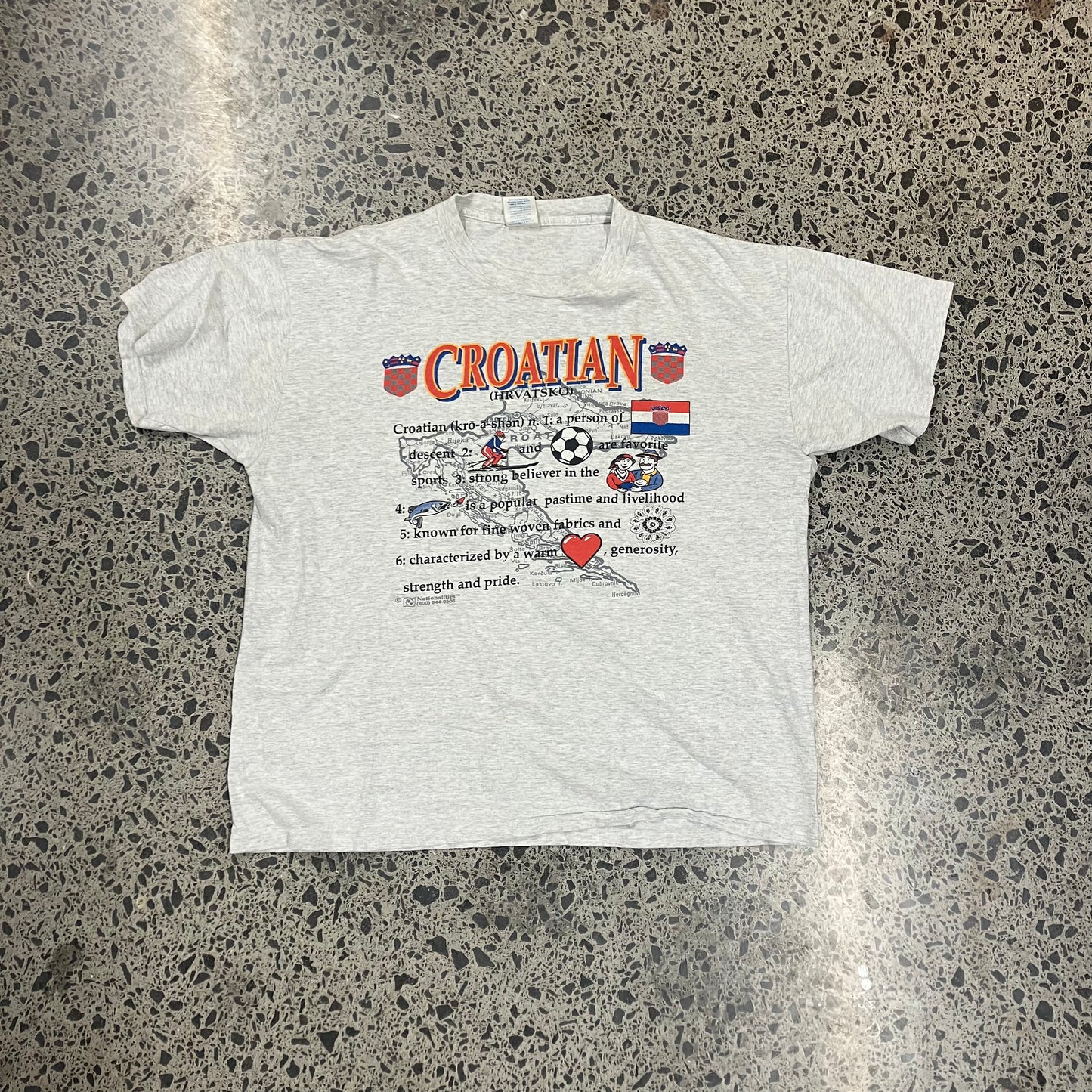 Vintage Croatia Tee