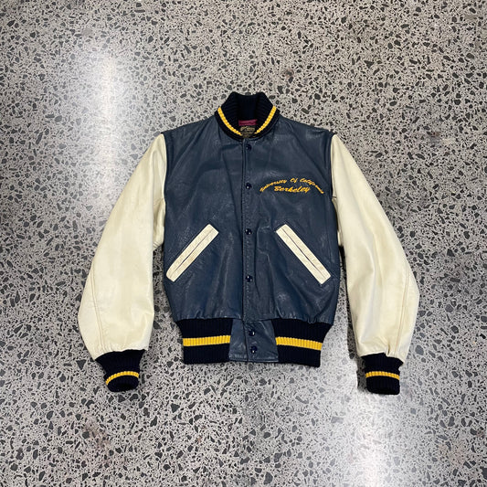 Vintage University of California Leather Jacket