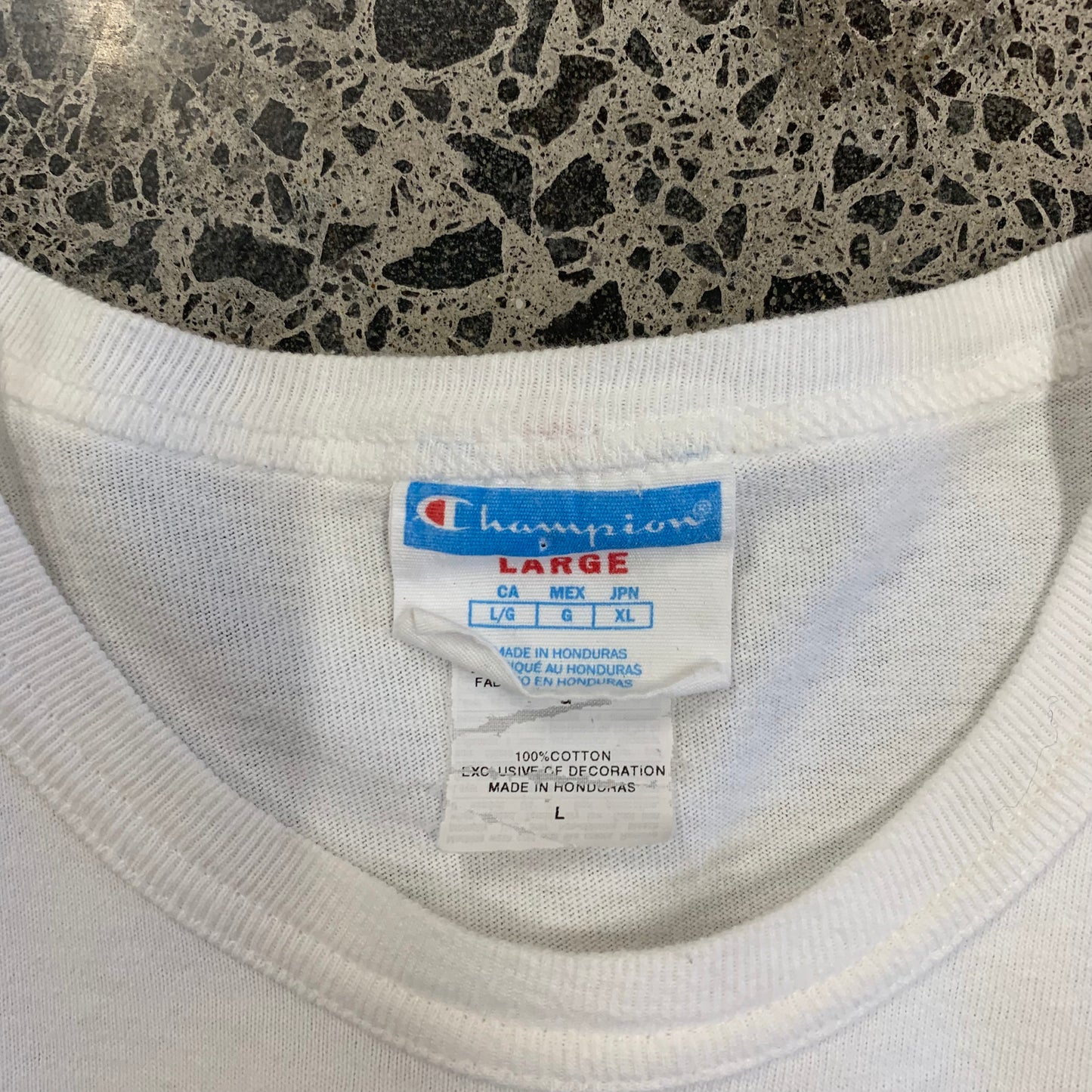 Vintage Champion Logo Tee