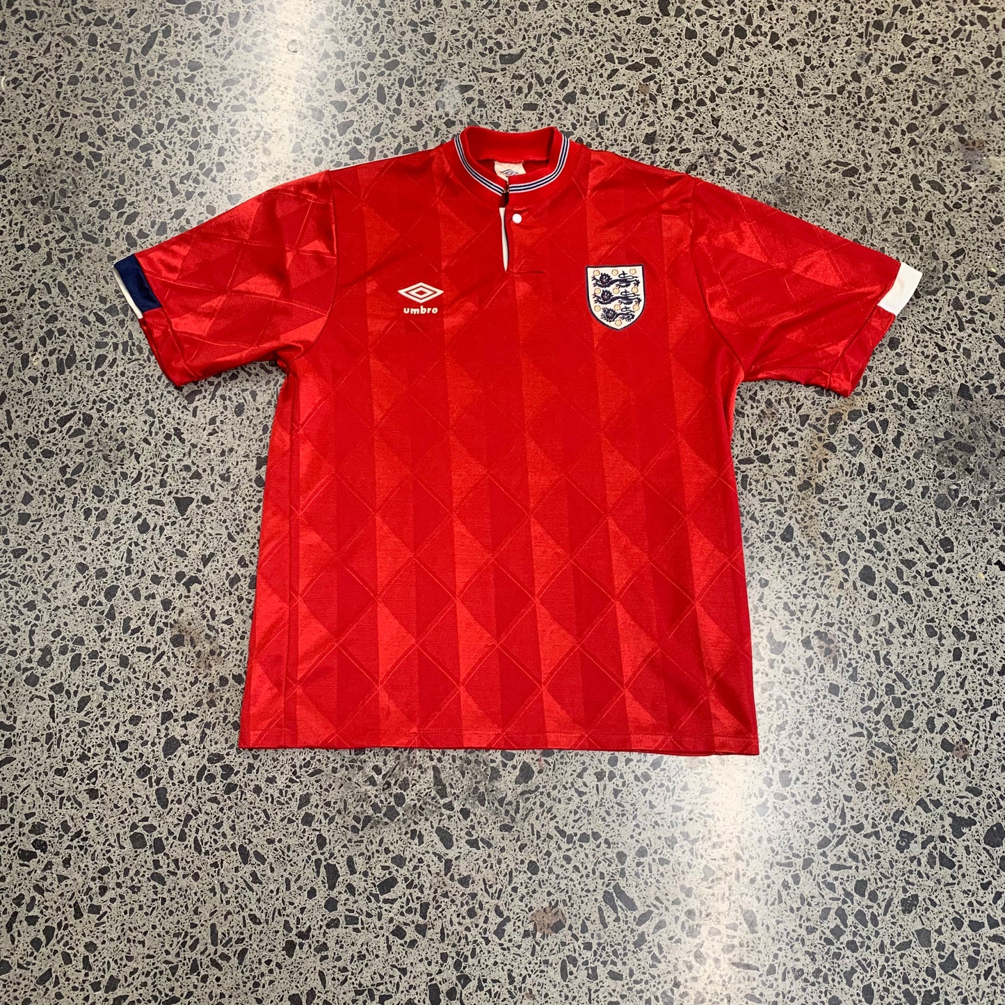 Vintage 1987 England Away Jersey