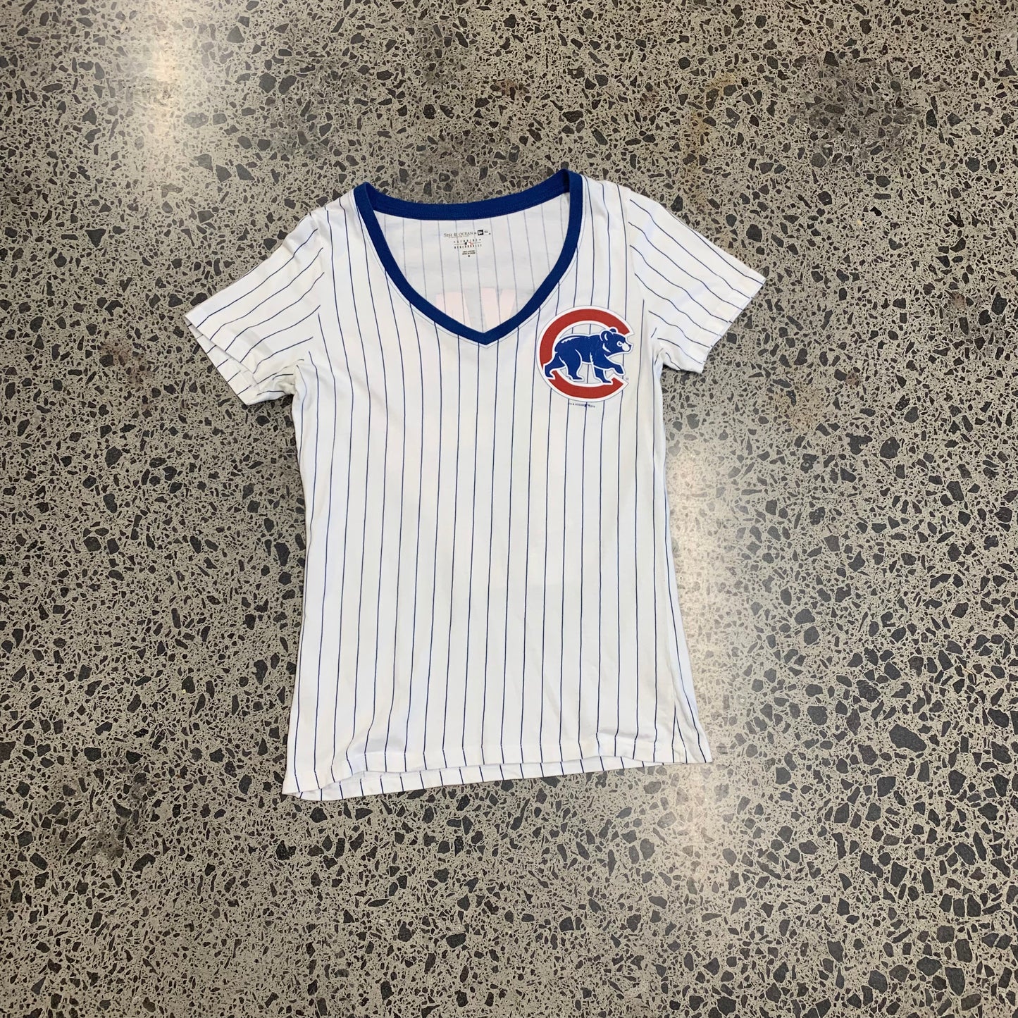 Vintage Chicago Cubs Pinstriped Tee