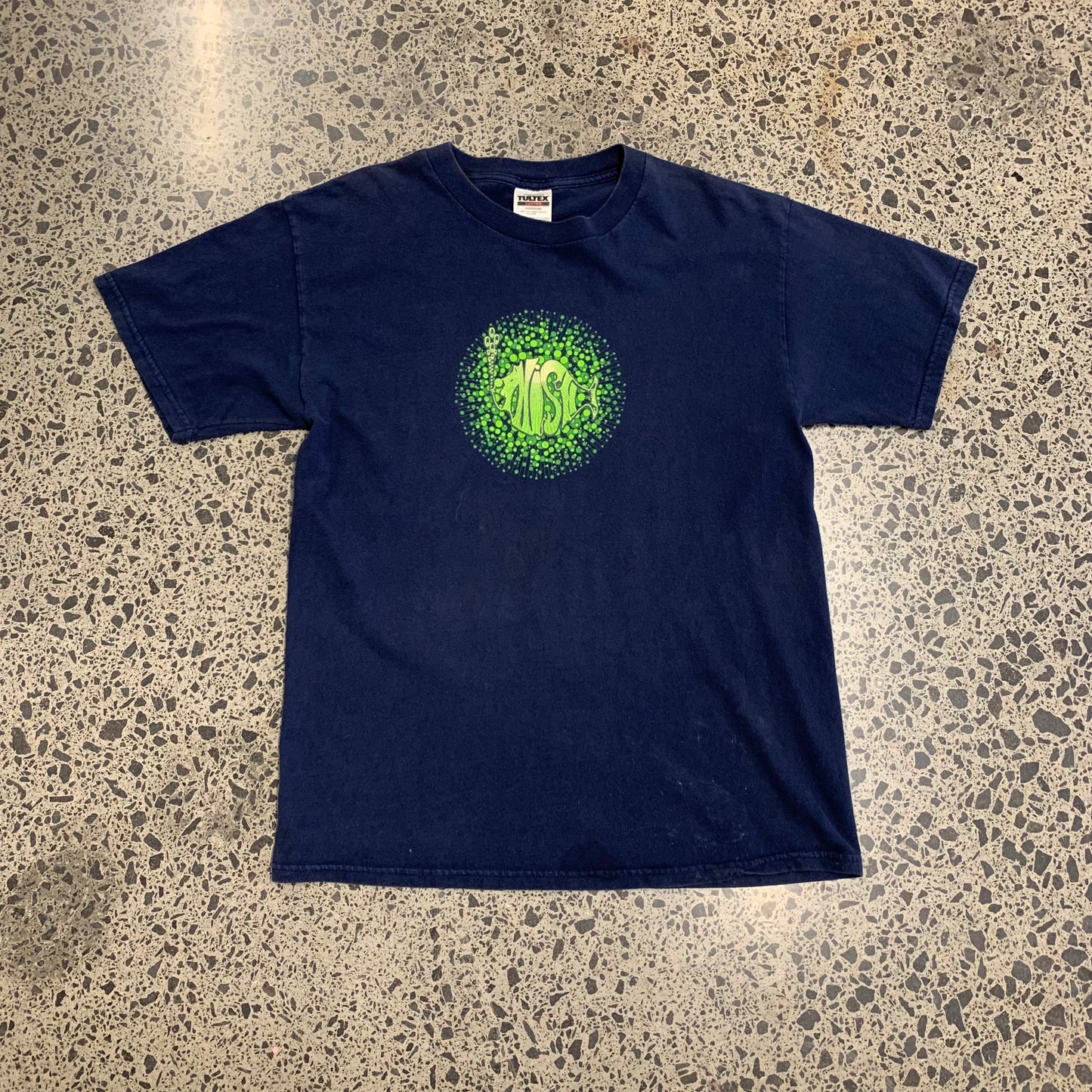 Vintage Green Fish Tee