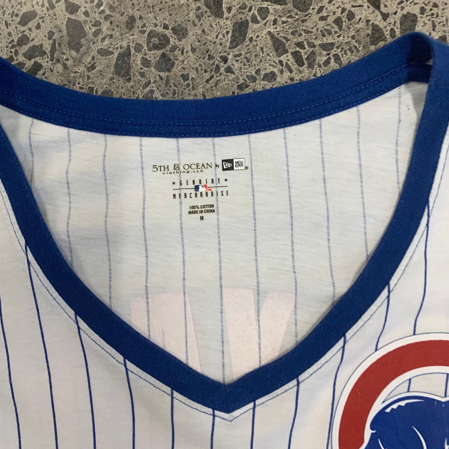 Vintage Chicago Cubs Pinstriped Tee