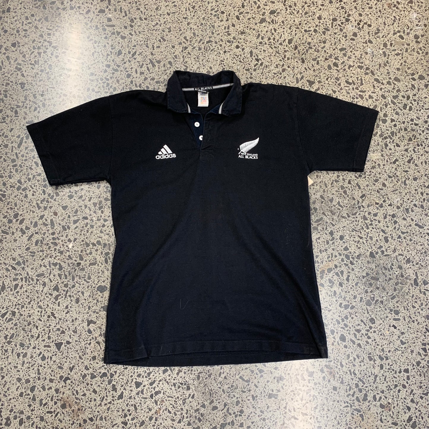 Vintage All Blacks Polo Jersey