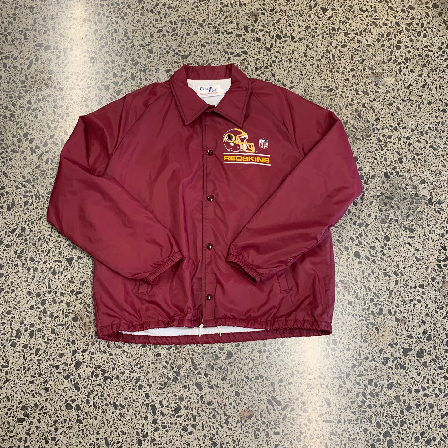 Vintage Washington Redskins Coach Jacket