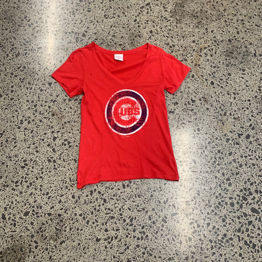 Vintage Chicago Cubs Logo Tee